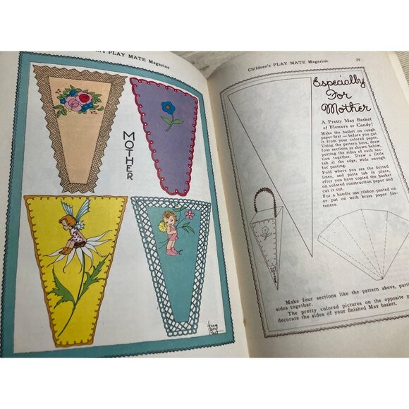 Childrens Play Mate Magazine May 1940 Featuring Stories Rhymes & Puzzles - Picture 12 of 16